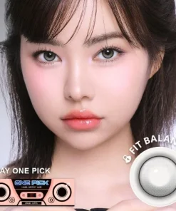 [Eyesme x I-Sha] Lens 1 ngày One Pick Fit Balance - Gray Whisper